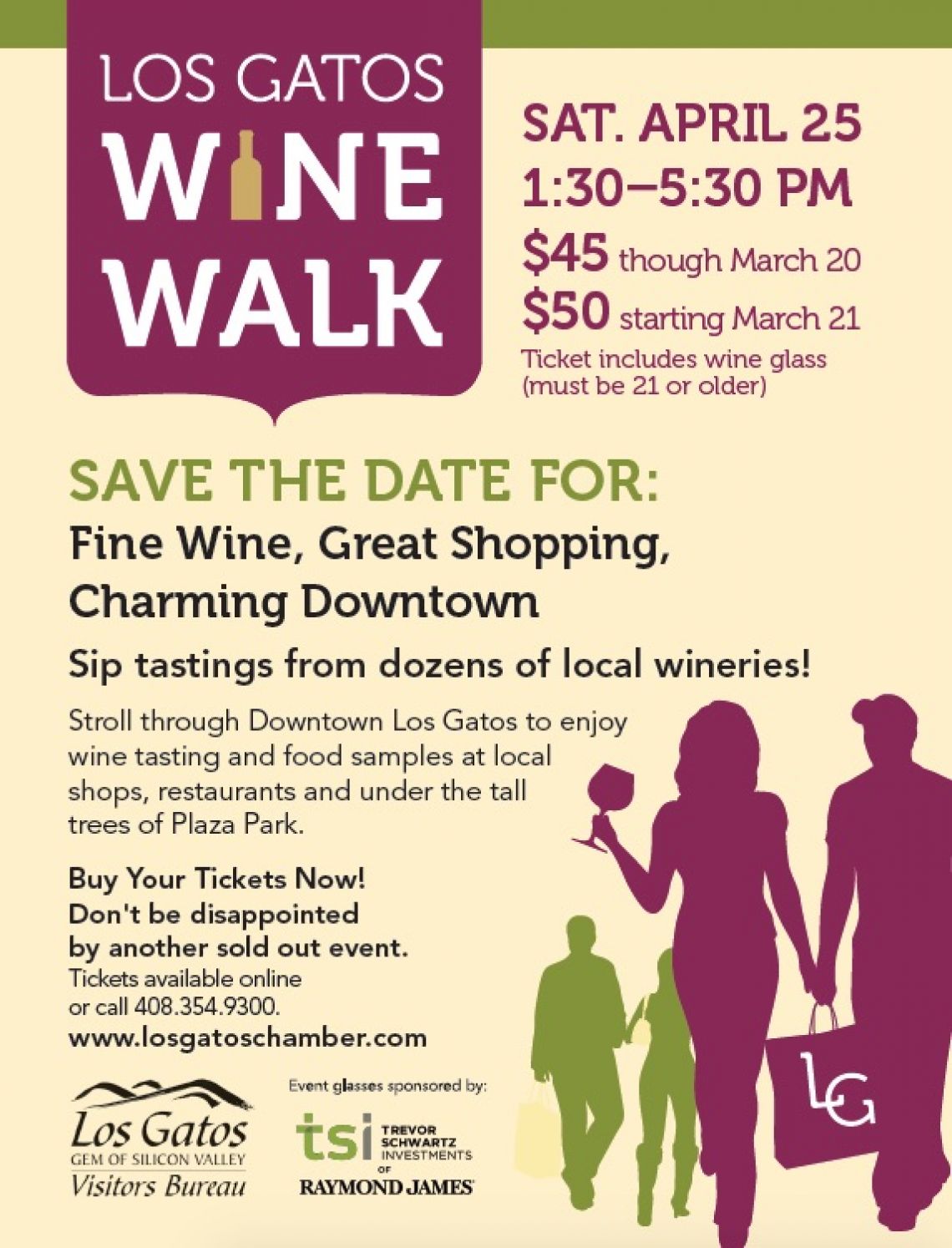 Los Gatos 2015 Spring Wine Walk