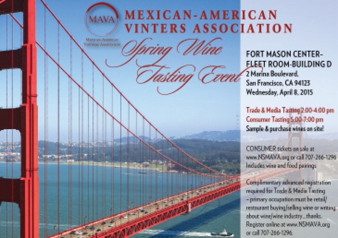 Mexican-American Vintners Association Spring Wine Tasting