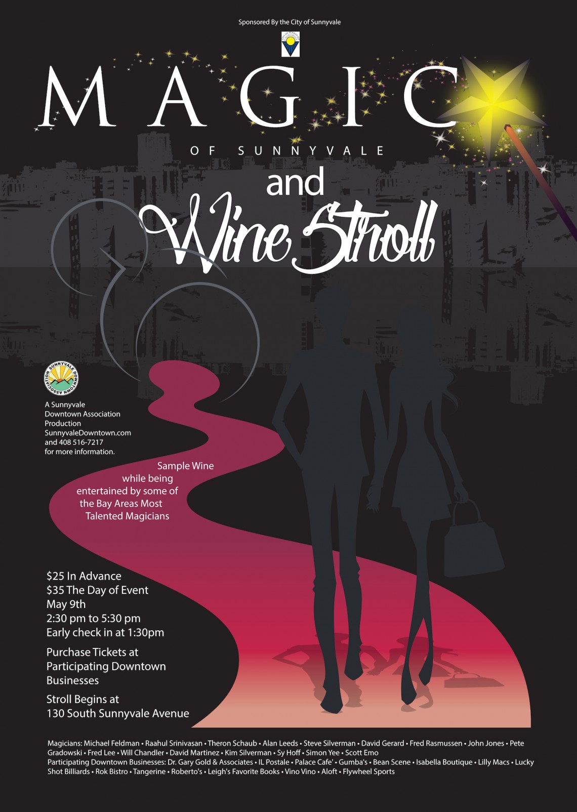 Magic of Sunnyvale & Wine Stroll
