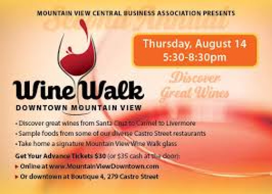 Wine Walk - Downtown Mtn. View