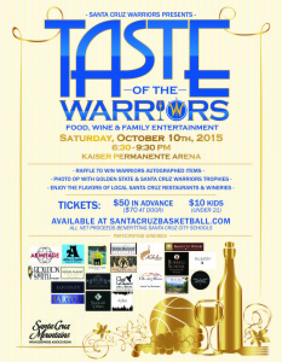  2015 Taste of the Warriors 