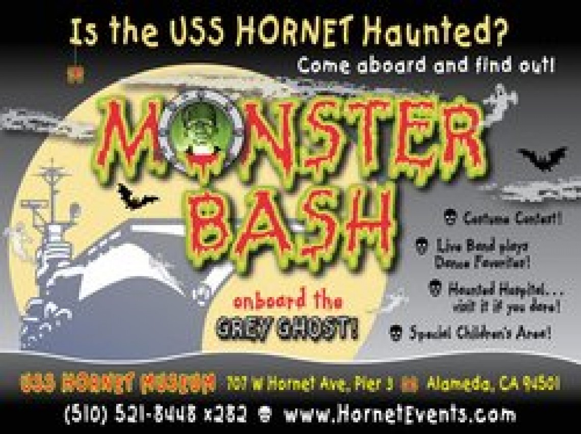 USS Hornet Museum Monsters Bash- The Ultimate Halloween Party